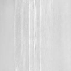 White Stripe Sheer Curtain Panel Set, 108 in.