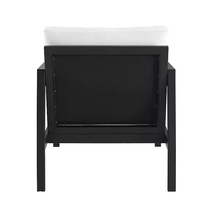 White Sunbrella Cushions Holland Outdoor Chair