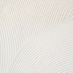 White Textured Abstract Framed Canvas Art Print