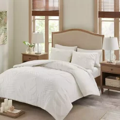 White Tropical Full/Queen 3-pc. Comforter Set