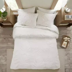 White Tropical Full/Queen 3-pc. Comforter Set
