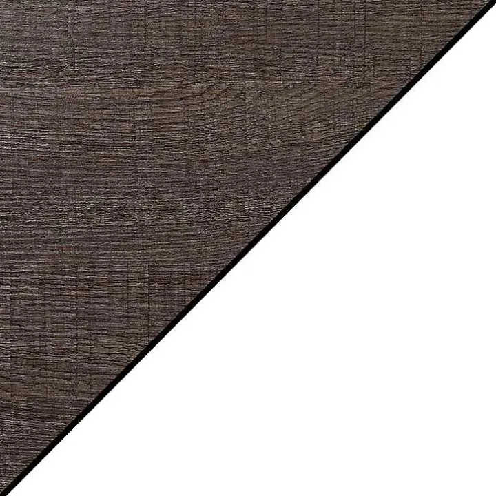 White Two-Tone Geometric Sides Coffee Table