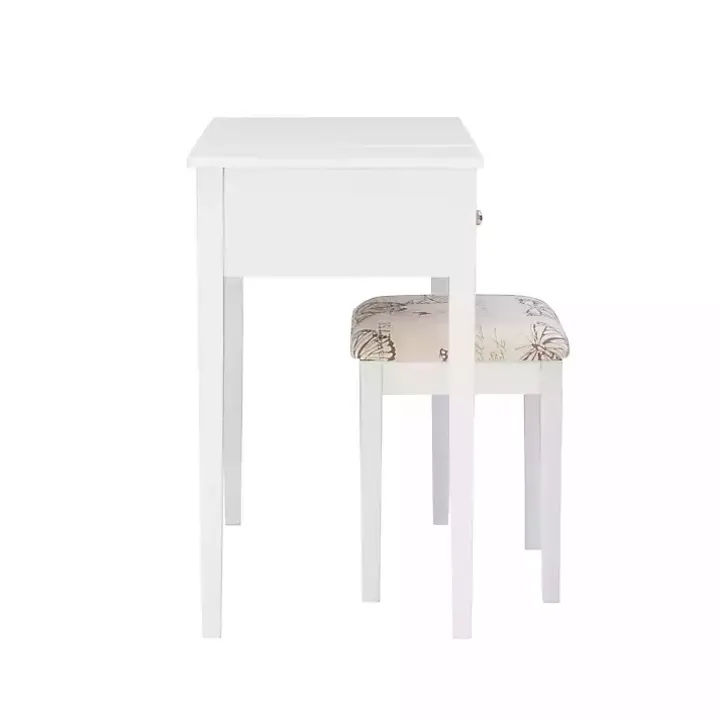 White Virginia Butterfly 2-pc. Vanity Set