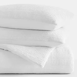 White Waffle Ultra-Soft 3-pc. Twin Comforter Set