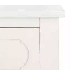 White Wood Allura Console Table