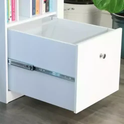 White Wood Computer Desk