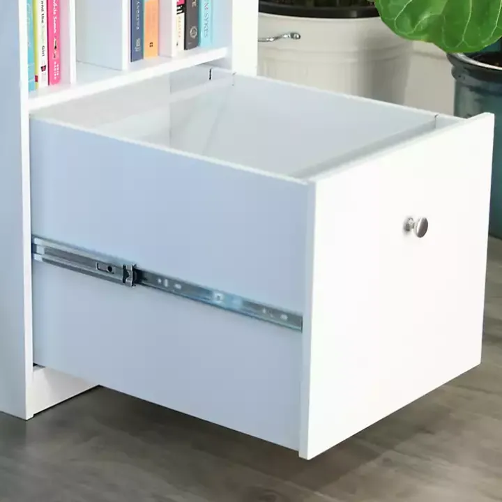White Wood Computer Desk