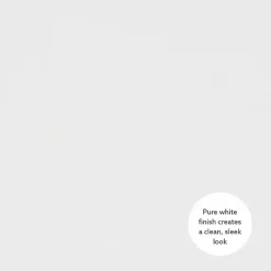 White Wood Midcentury Coffee Table