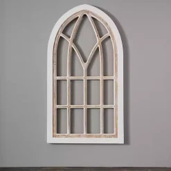 White Wood Sydney Arch Wall Plaque