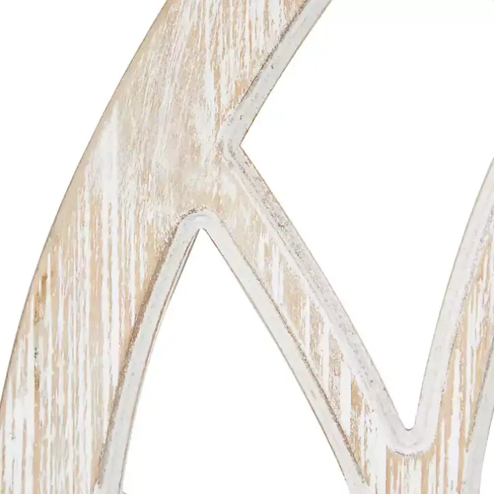 Whitewash Window Arch 6-Opening Collage Frame