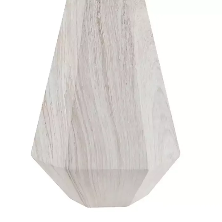 Whitewashed Wood Flynn Table Lamp
