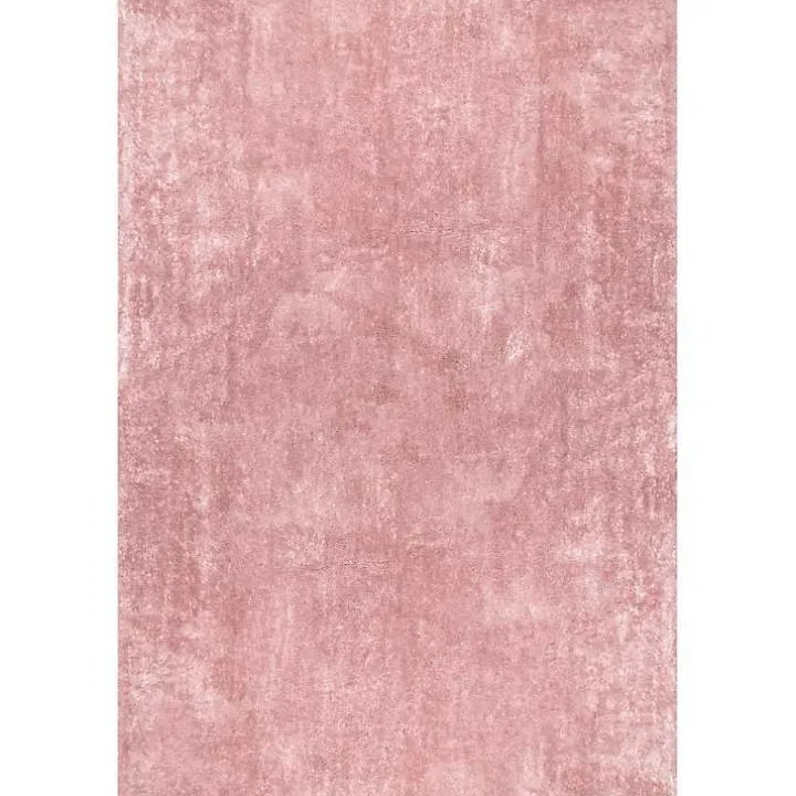 Whitlow Pink Shag Washable Area Rug, 6x9