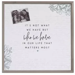 Who We Have Framed Pinboard