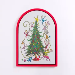 Whoville Christmas Tree Canvas Art Print