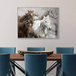 Wild Ride Framed Canvas Art Print