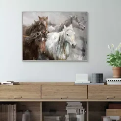 Wild Ride Framed Canvas Art Print