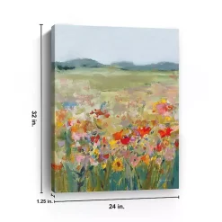 Wildflower Meadow Canvas Art Print