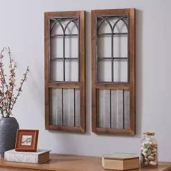 Willow Farms Window Plaque, Set of 2