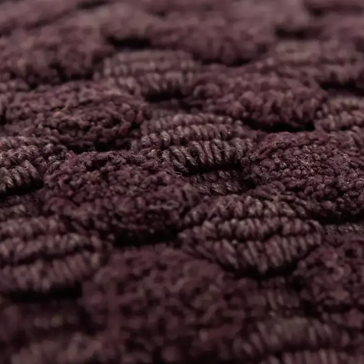 Wine Heavily Textured Pillow