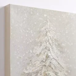 Winter Wonderland Forest Canvas Art Print