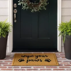 Wipe Your Paws Welcome Mat