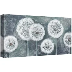 Wishing Blue Light Canvas Art Print, 54x27 in.