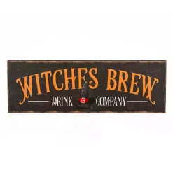 Witches Brew Wood Wall Sign