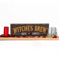 Witches Brew Wood Wall Sign