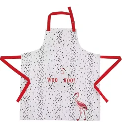 Woo Hoo Flamingo Apron