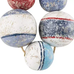 Wood Bouy Cluster Wall Hanger