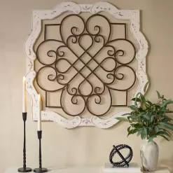 Wood Isabelline Plaque