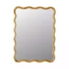Wooden Squiggle Wall Mirror