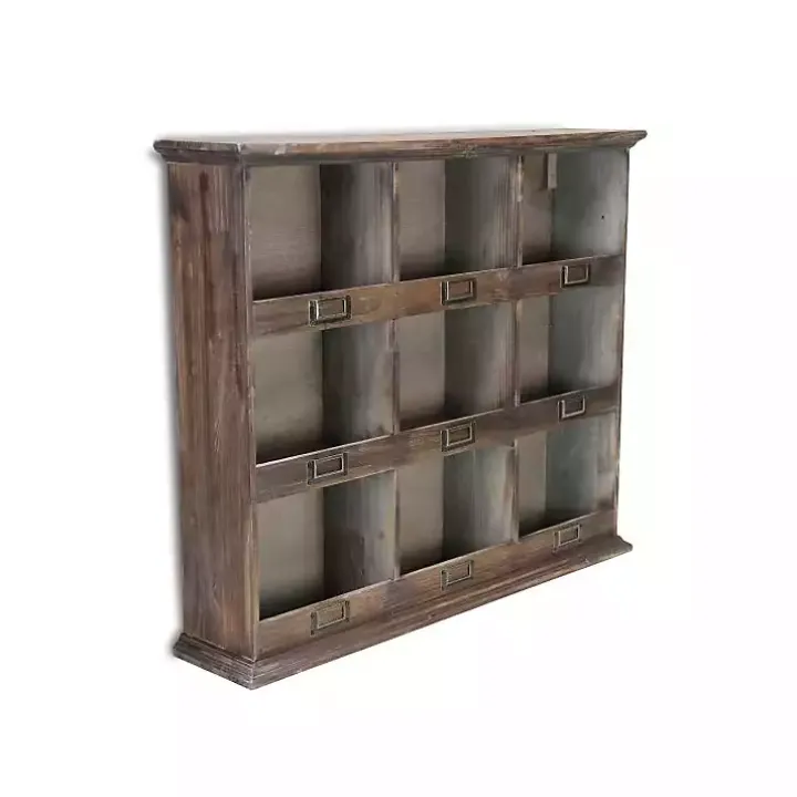 Wooden Wall Cubby