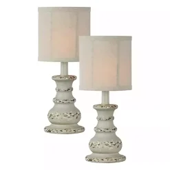 Woodlawn Blue Betty Mini Table Lamps, Set of 2