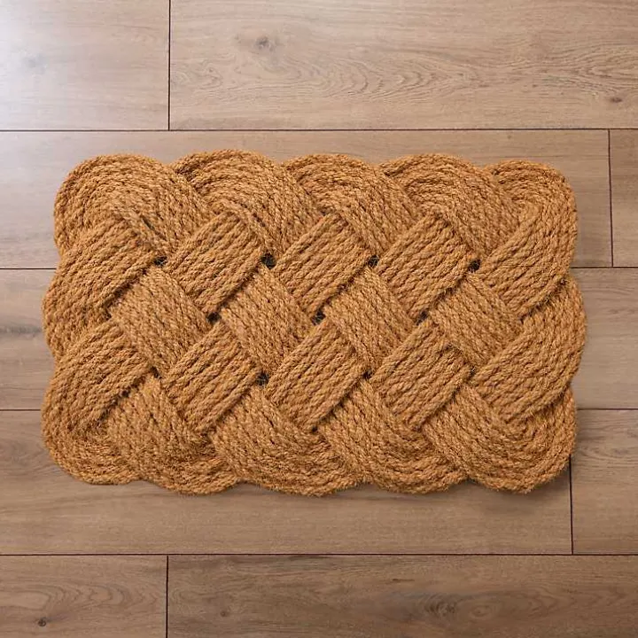 Woven Braided Coir Doormat