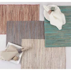 Woven Minty 4-pc. Napkin Ring Set