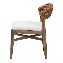 Woven Rattan Modern Bohemian Dining Chair