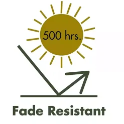 Yellow Blessed Outdoor Lumbar Pillow