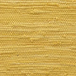 Yellow Braided Jute Table Runner