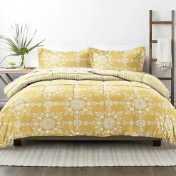 Yellow Daisy Medallion Twin 3-pc. Comforter Set
