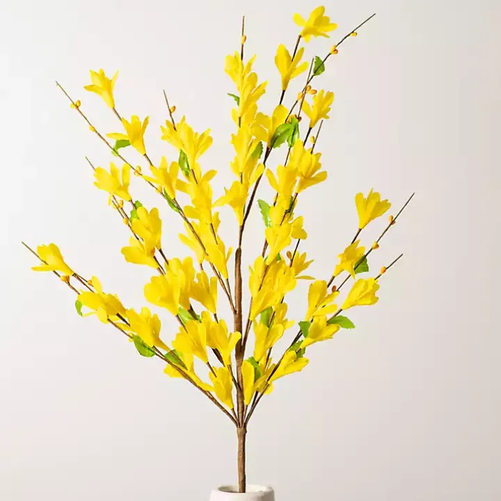 Yellow Forsythia Stem, 30 in.