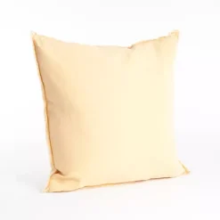 Yellow Fringed Edge Pillow