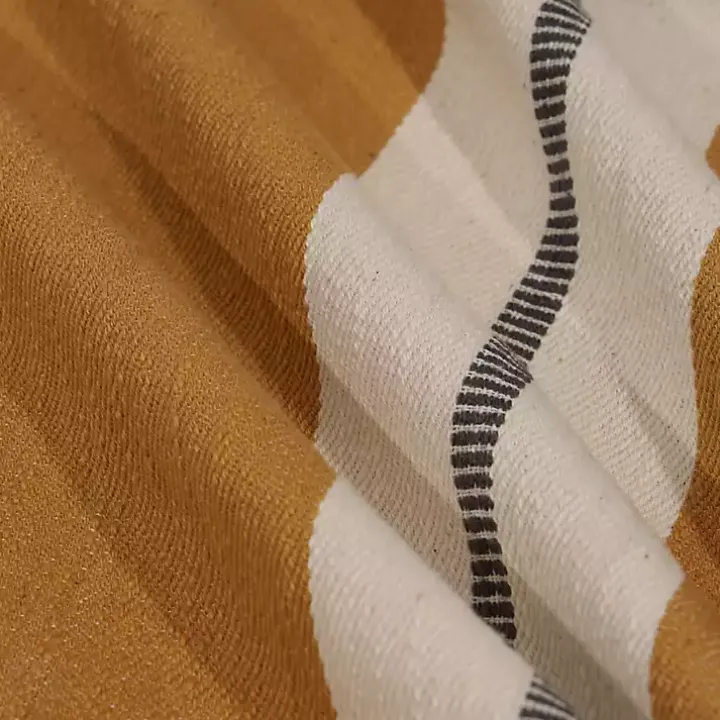 Yellow Single Stripe Pillow