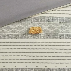 Yellow Striped 3-pc. Full/Queen Comforter Set