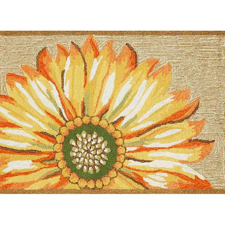Yellow Sunflower Indoor/Outdoor Mat