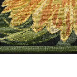 Yellow Sunflower Indoor/Outdoor Runner, 1x4