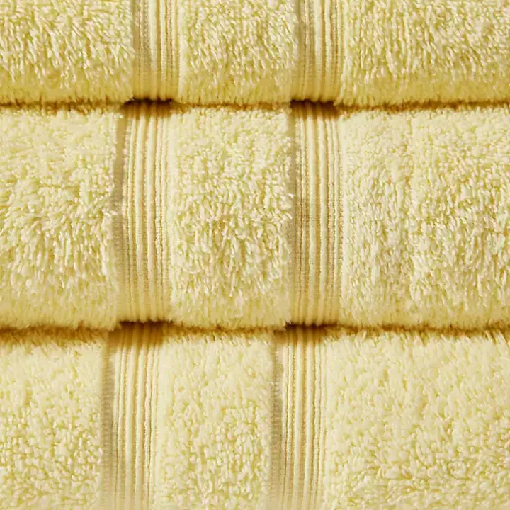 Yellow Turkish Cotton 6-pc. Towel Set