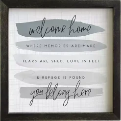 You Belong Here Wall Plaque