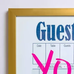 You Look Great Guest Check Framed Art Print