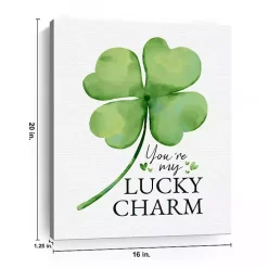 You're My Lucky Charm Canvas Art Print